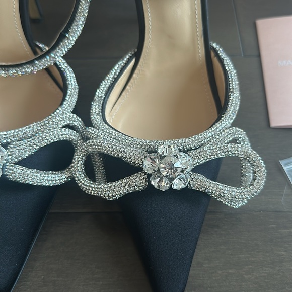 Mach & Mach Women's Black Heels - Picture 12 of 14